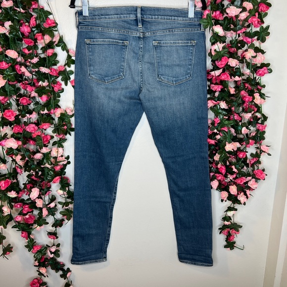 🌹Frame Denim Le Garcon Mid Rise Distressed Slim Boyfriend Jeans Womens NWT - Picture 4 of 15